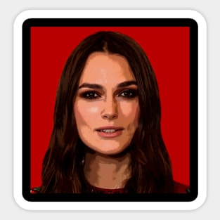 keira knightley Sticker